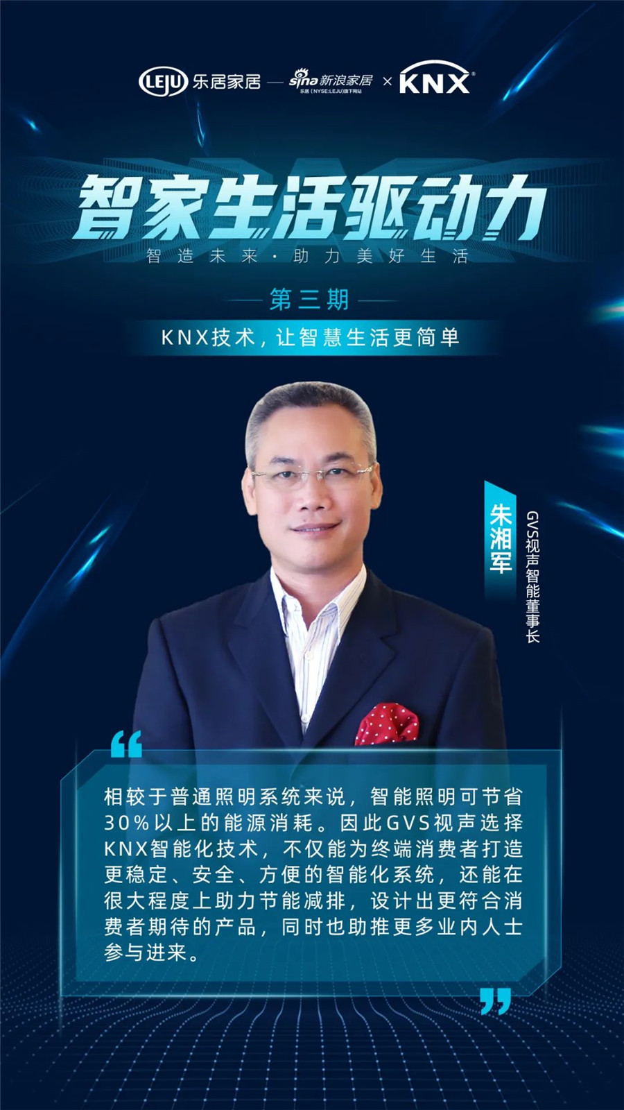 GVS&KNX協(xié)會(huì)連麥新浪家居：KNX技術(shù)，讓智慧生活更簡單